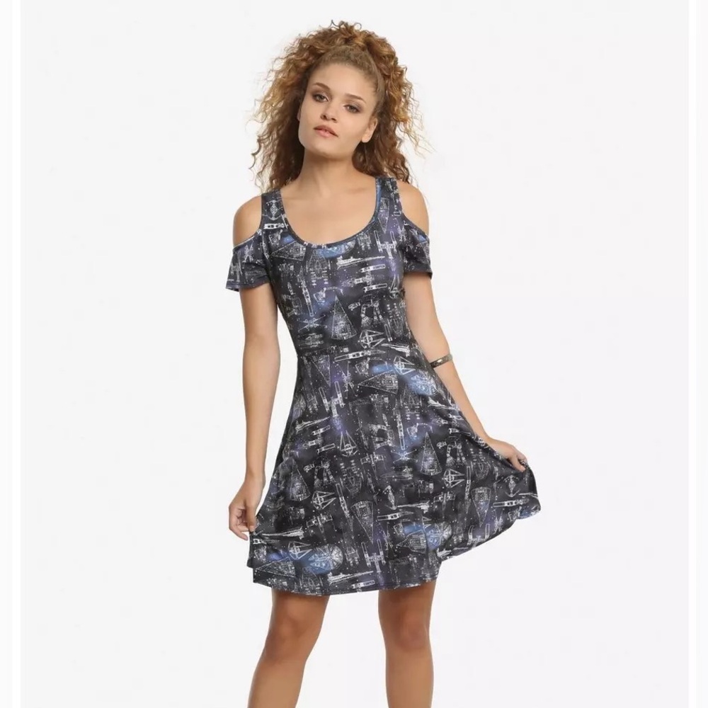 Her Universe Star Wars Ships Dress Medium